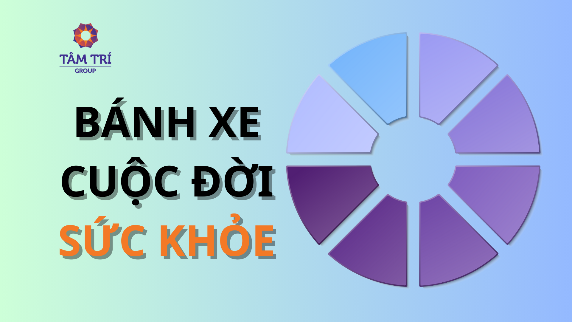 BÁNH XE CUỘC ĐỜI SỨC KHỎE – TRỤC TÂM CỦA CUỘC SỐNG